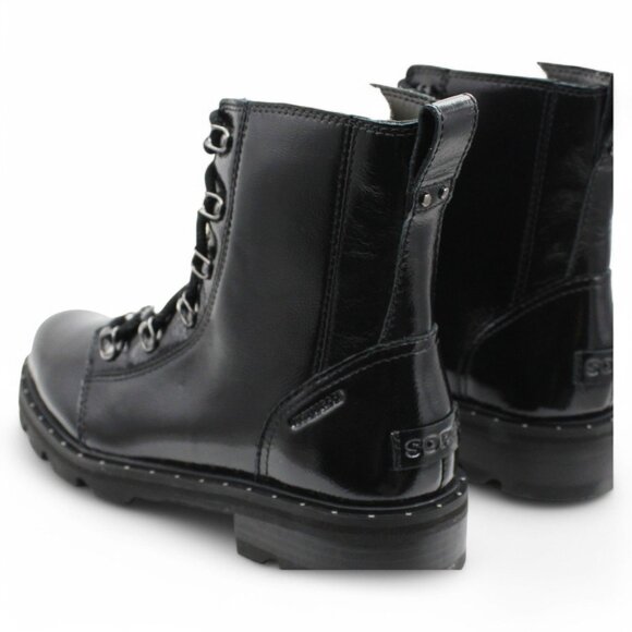 Sorel Women's Lennox Lace Cozy Lug Sole Booties Women's Shoes - Picture 7 of 8